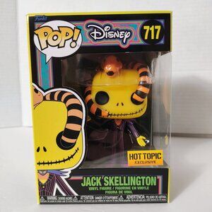 Pop! Disney - The Nightmare Before Christmas - Jack Skellington #717 Blacklight